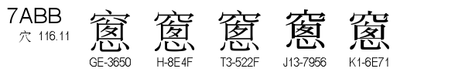 U+7ABB